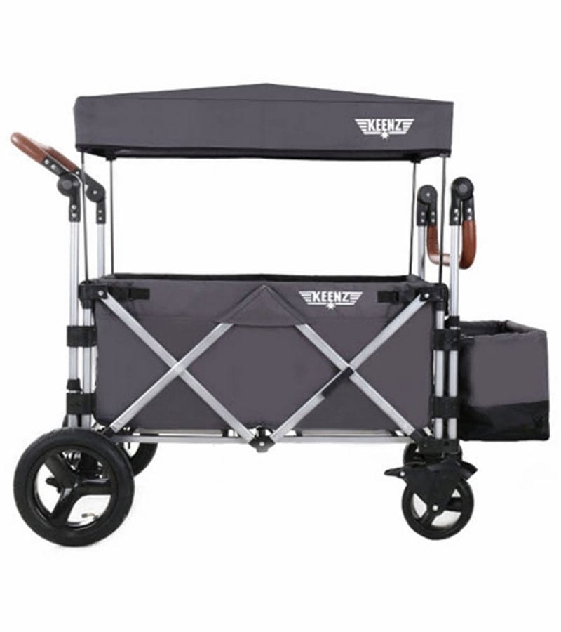 Keenz 7S 2.0 2 Passenger Stroller Wagon - Lightweight Foldable All-Terrain Wagon for Kids & Toddlers - Perfect for Beach, Park, Camping & Outdoor Adventures