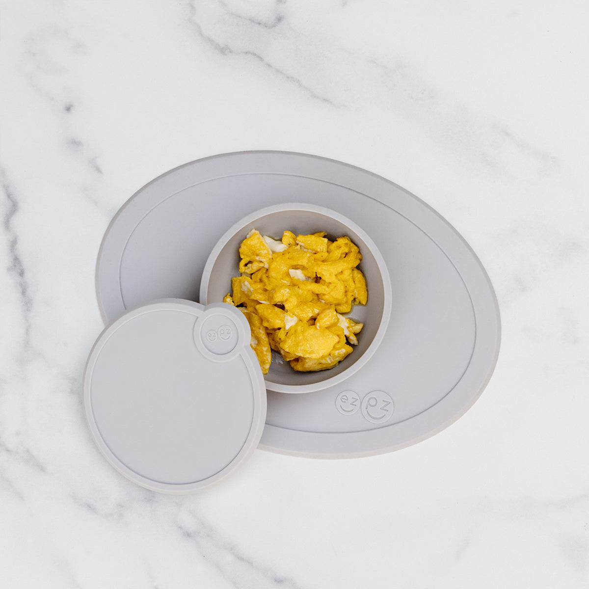 Ezpz Mat Lids – Reusable Silicone Food Storage Covers for Snacks & Meals | Perfect for Lunchboxes, Travel, and On-the-Go Dining