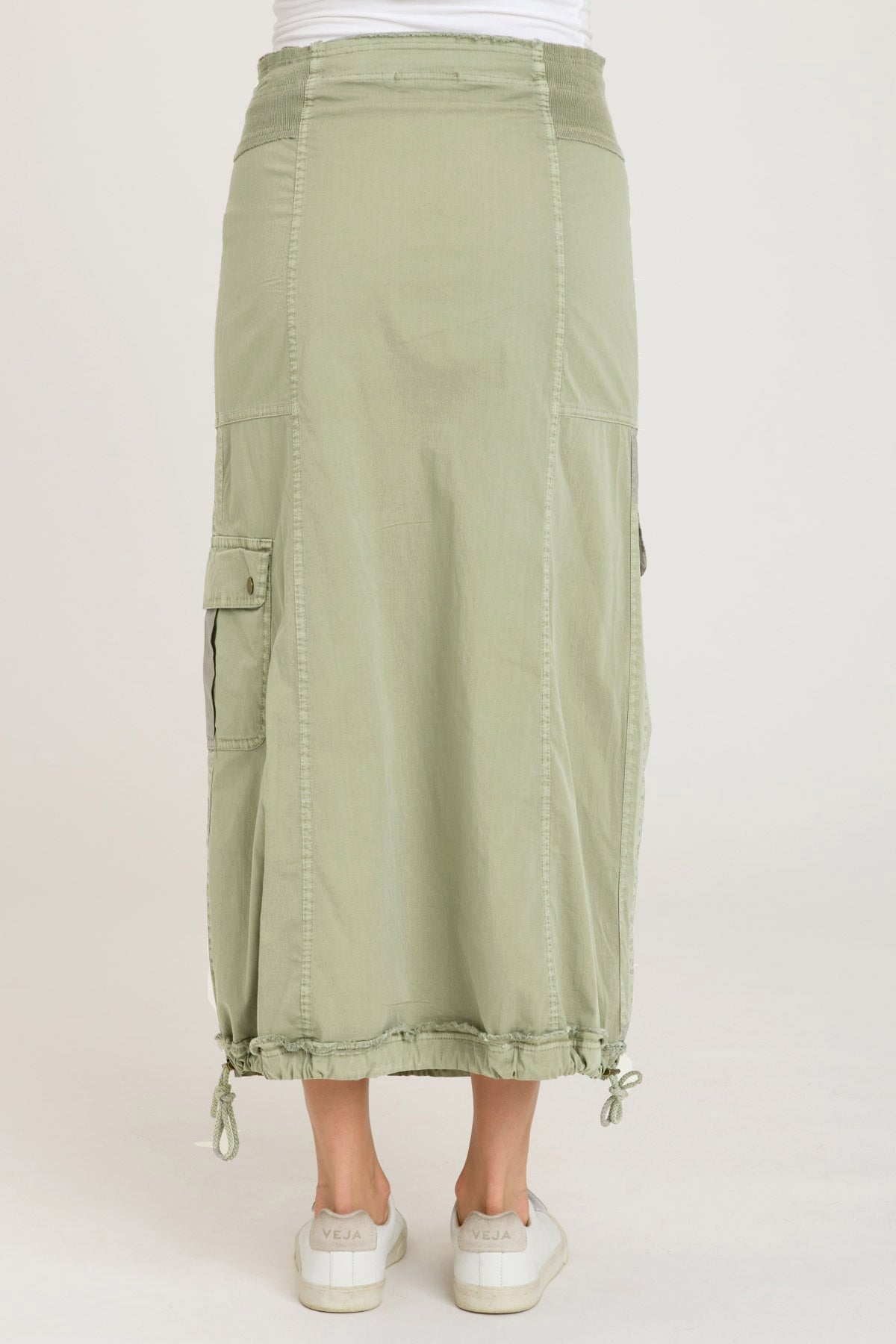 Corintha Bubble Skirt for Women - Flowy A-Line Midi Skirt with Elastic Waist | Perfect for Casual Outfits, Office Wear & Date Nights
