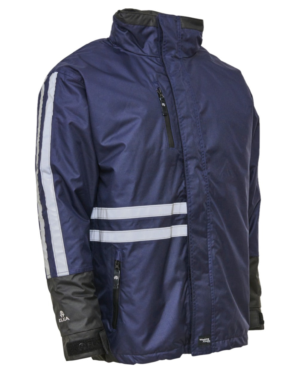 Elka Men's Working Xtreme 2-in-1 Jacket - Waterproof Windproof Winter Work Jacket with Removable Hood - Perfect for Construction, Outdoor Work & Cold Weather Activities