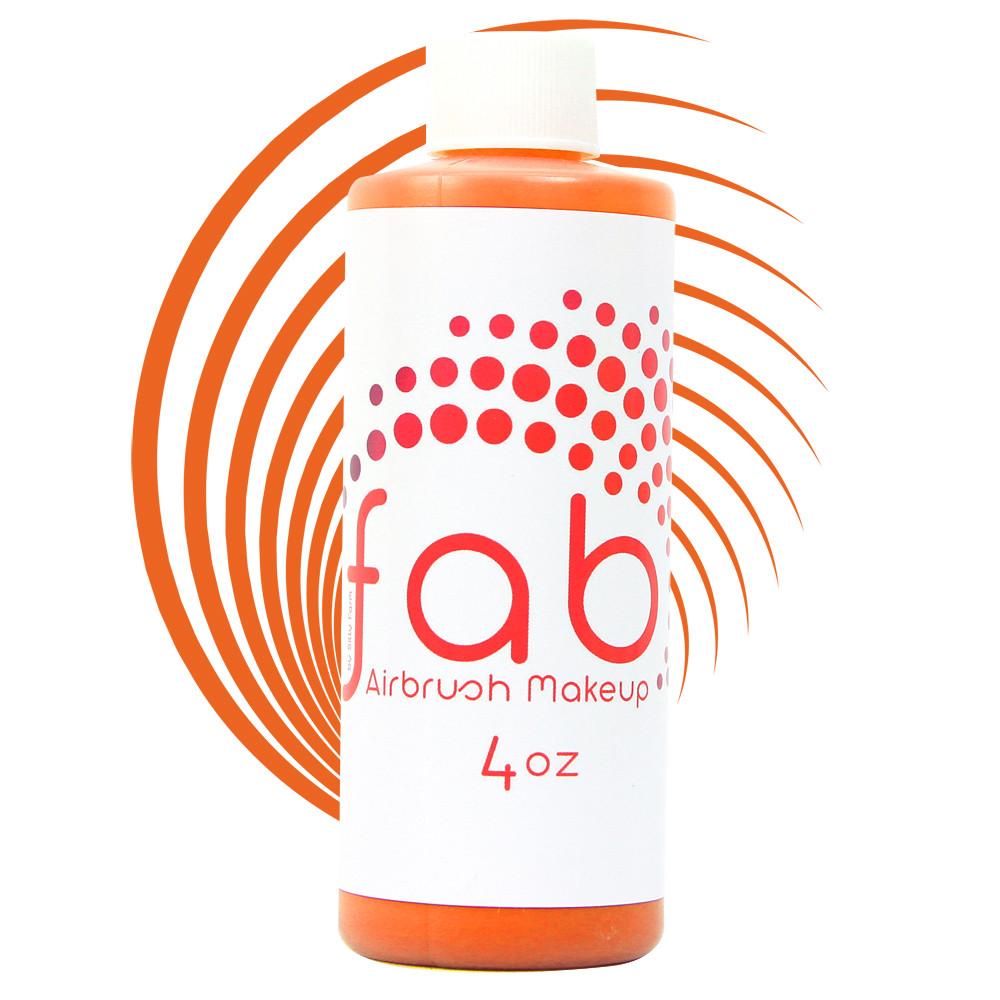 Tropical Orange FAB Hybrid Airbrush Makeup Kit - Professional Waterproof Long-Lasting Foundation for Flawless Coverage | Perfect for Bridal, Photography & Special Occasion Makeup