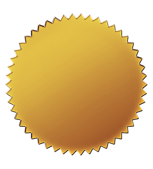 Official Gold Certificate Seals - Premium Quality for Diplomas, Awards & Legal Documents | Perfect for Graduations, Certifications & Professional Use