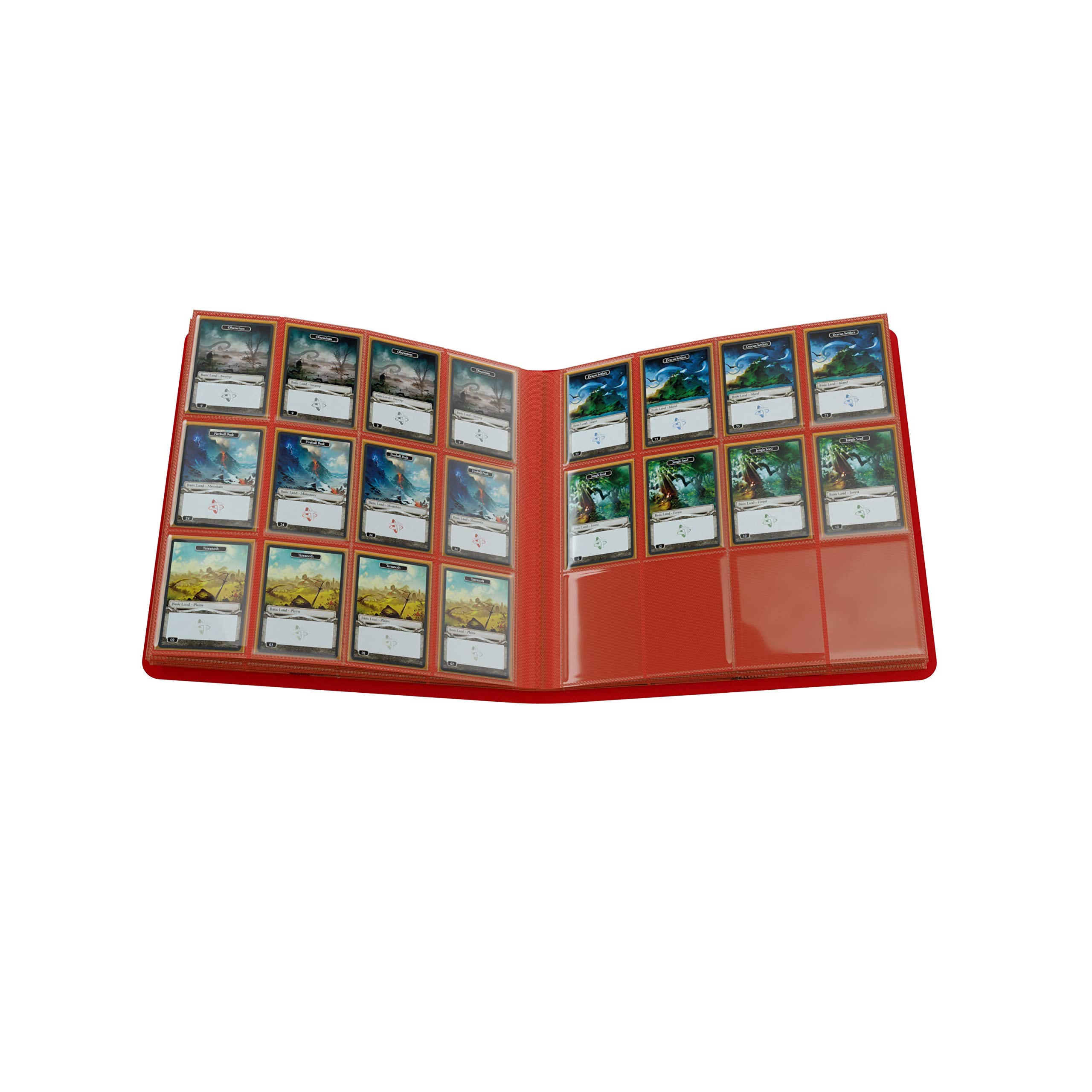 24-Pocket Red Photo Album - Casual Scrapbook for Memories, Travel & Wedding Photos - Perfect for DIY Projects, Gift Giving & Home Decor