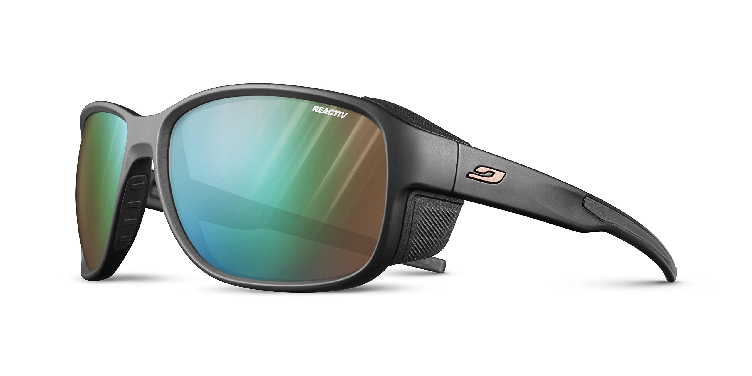 Julbo Montebianco 2 Mountain Sunglasses with REACTIV or Spectron Lens - UV Protection for Hiking, Skiing & Outdoor Adventures