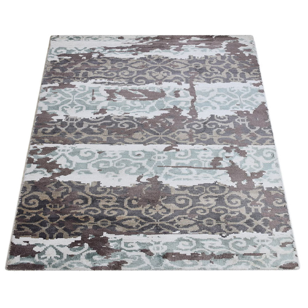 Handmade Hypnotic Eastern Hand Knotted Rug - Boho Chic Area Rug for Living Room, Bedroom & Home Decor