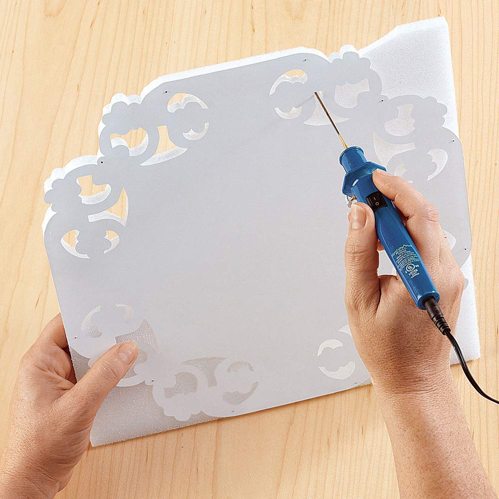 FloraCraft StyroCutter Plus Electric Foam Cutter - Professional Foam Cutting Tool for DIY Crafts, Home Decor & Floral Arrangements | Perfect for Foam Sculpting, Model Making & Art Projects