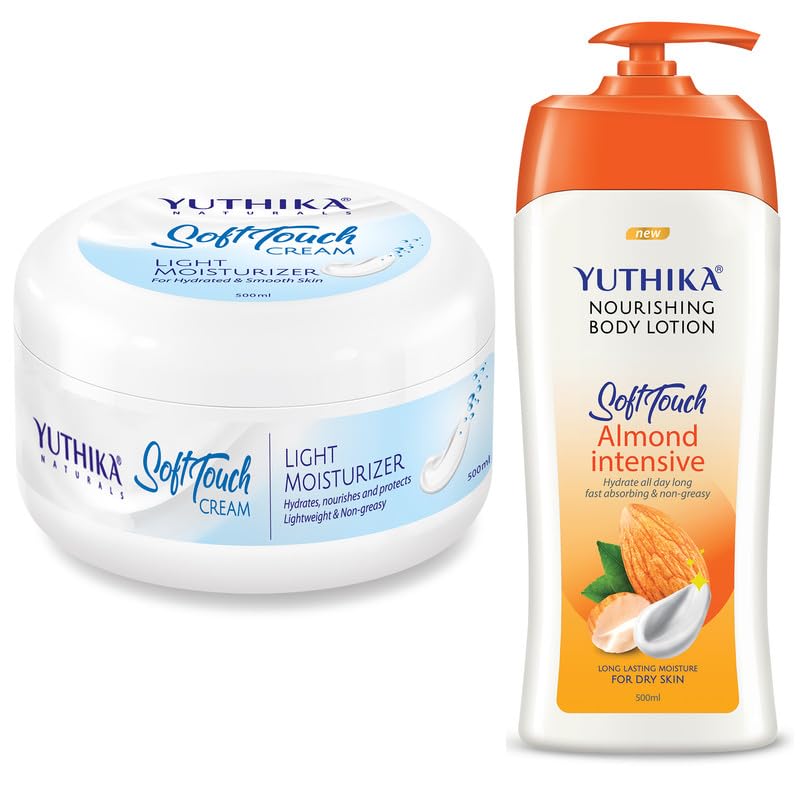 Body Lotion 500ml & Moisturizer 500ml