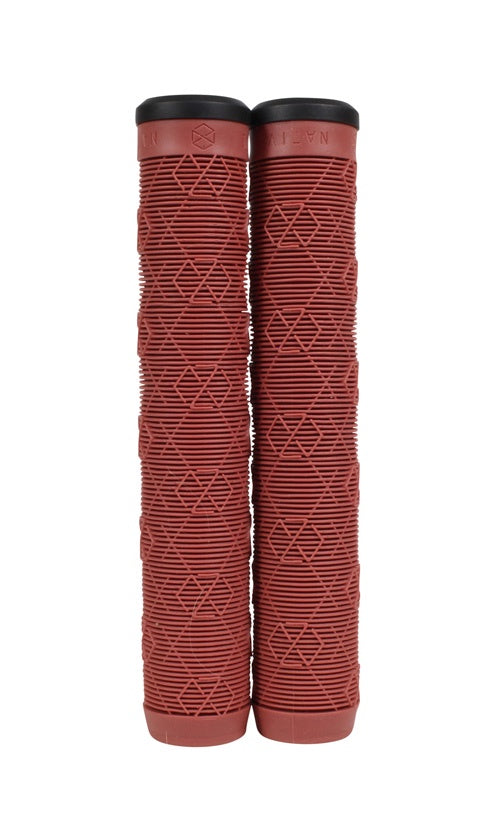 Premium Native Emblem Hand Grips - Ergonomic Rufous Color for Strength Training & Gym Workouts - Perfect for Pull-Ups, Weightlifting & Home Fitness Equipment