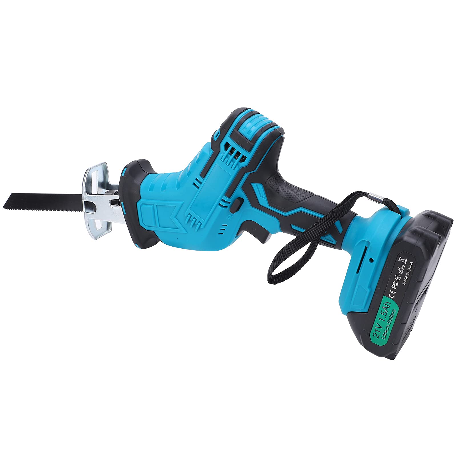 Cordless Sabre Saw 1300W - Powerful Portable Reciprocating Saw for Wood, Pipe & Steel Cutting