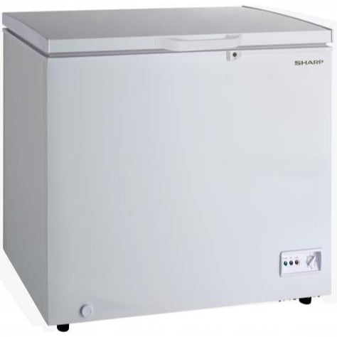 SJC218 WH 190L Chest Freezer - Energy Efficient Upright Deep Freezer for Home, Restaurant & Commercial Use - Perfect for Frozen Food Storage & Bulk Meal Prep