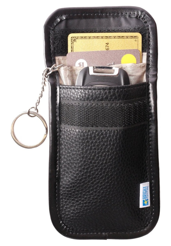 Bright Safe Care RFID Key and Card Blocker - Premium RFID Blocking Sleeve for Credit Cards & Keys | Protect Against Digital Theft | Perfect for Travel, Work & Everyday Use