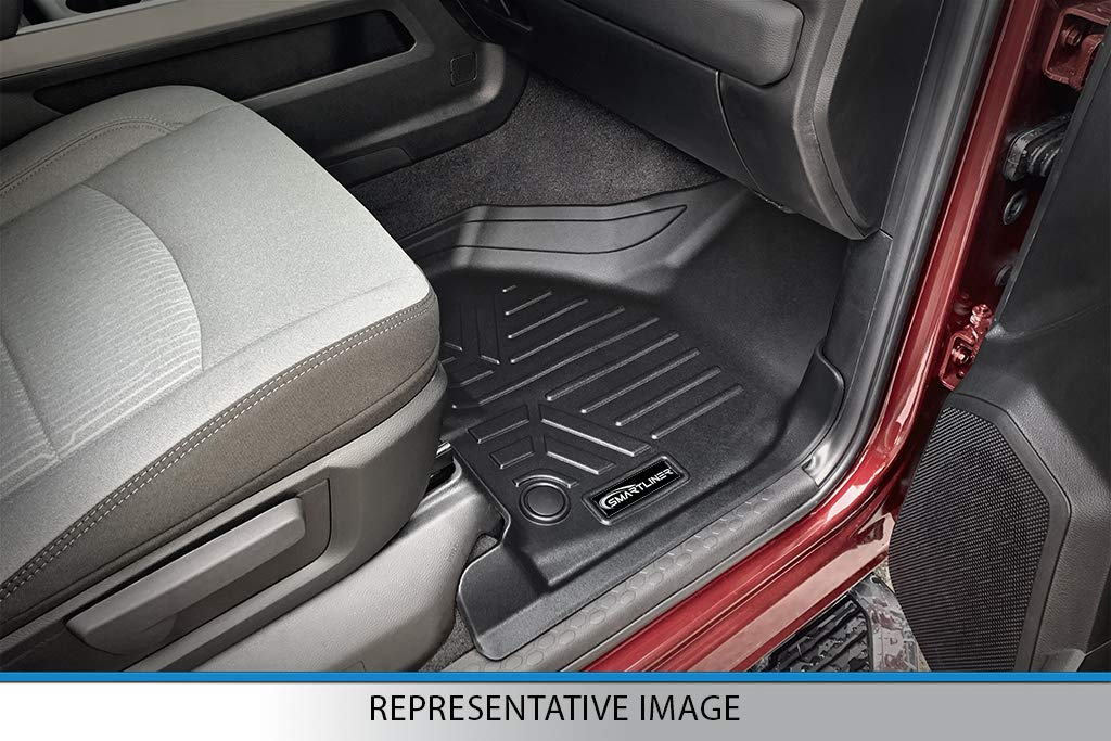 Premium SMARTLINER All-Weather Floor Mats & Cargo Liner Set - Custom Fit for 2013-2020 Nissan Pathfinder, 2013 Infiniti JX35 & 2014-2020 QX60 - Heavy Duty Black Car Mats for SUV Protection - Perfect for Family Road Trips, Off-Road Adventures & Daily Commutes