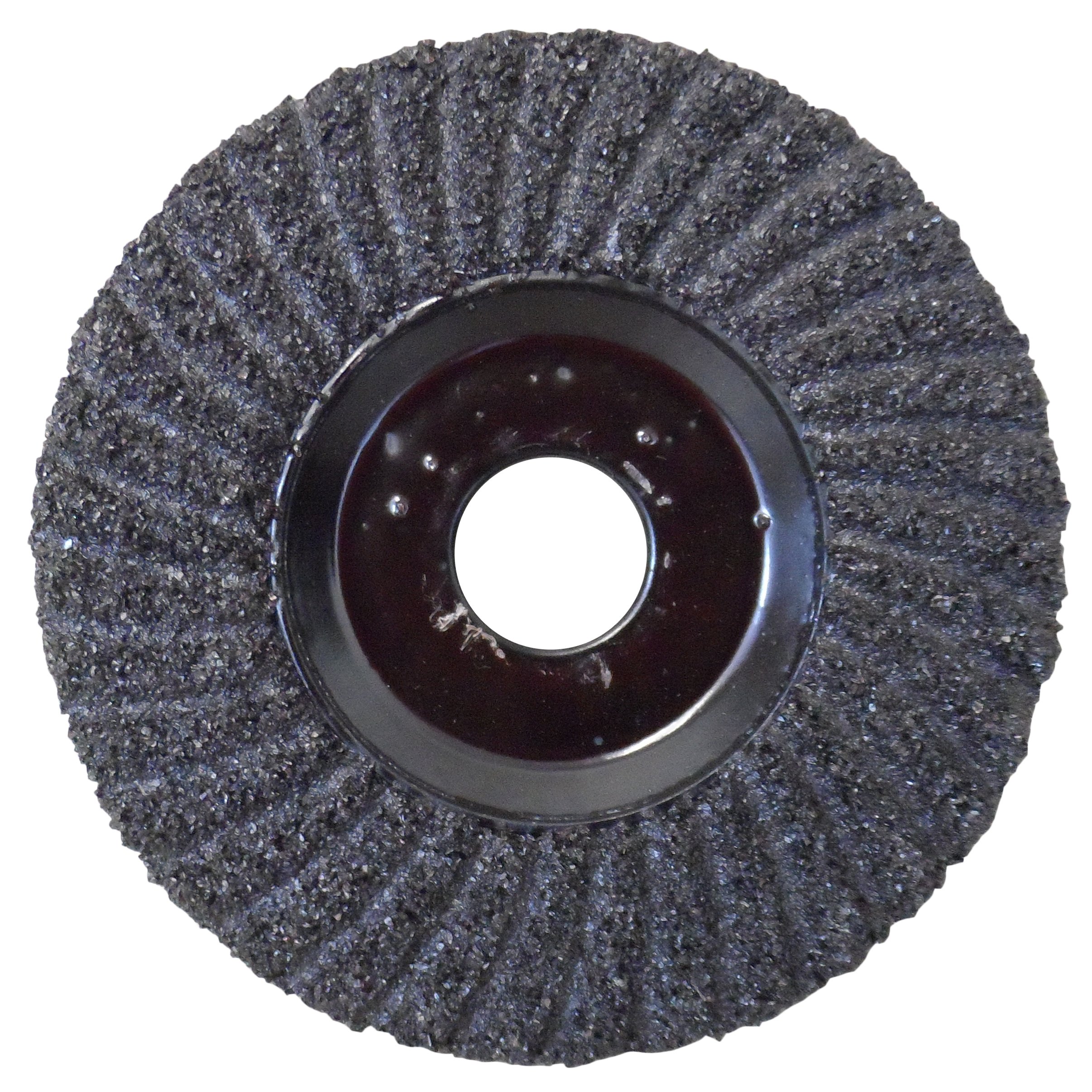 4.5 Inch #12 Grit ZEC Discs - 5 Pack Abrasive Grinding Wheels for Metal, Wood & Concrete - Perfect for Angle Grinders, Sanding & Surface Preparation