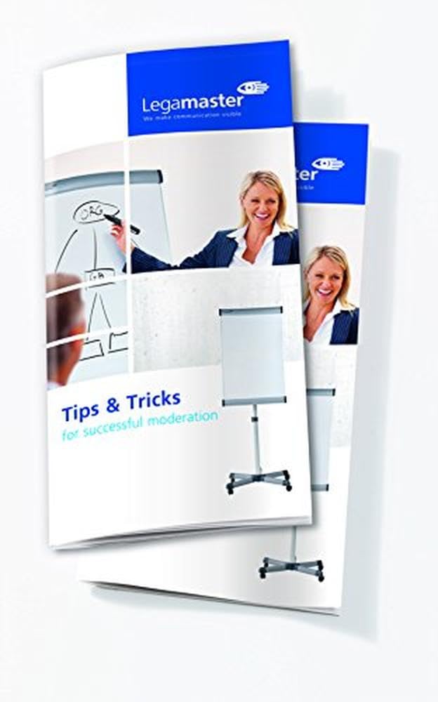 Flipchart Starter Kit - 3 Paper Pads, 6 Markers & 4 Magnets - All-in-One Presentation Accessory Set for Office Meetings, Classroom Teaching & Creative Brainstorming - Dry Erase Board Alternative for Notes & Ideas