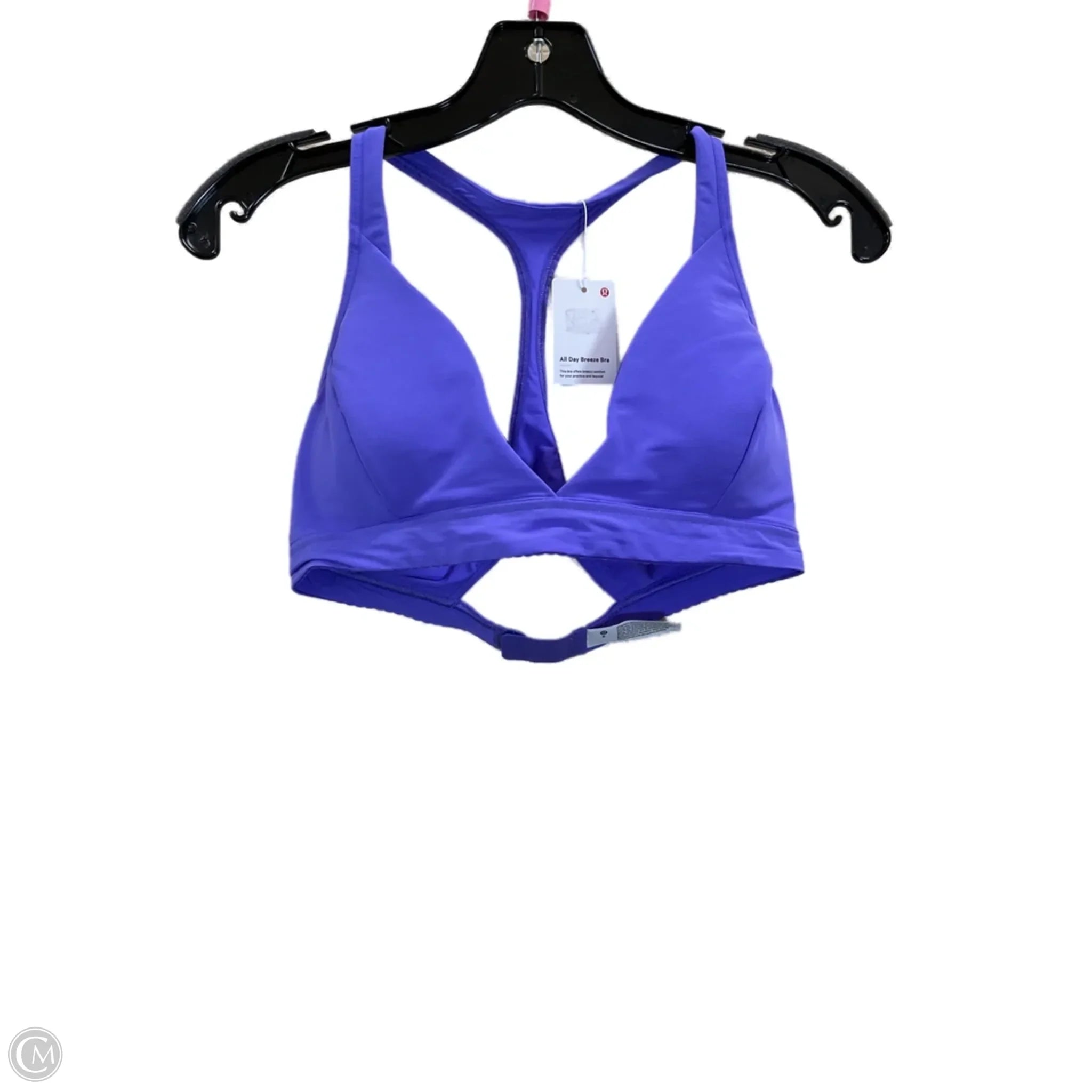 Lululemon Women's Medium Blue Athletic Sports Bra - Perfect for Yoga, Running & Gym Workouts