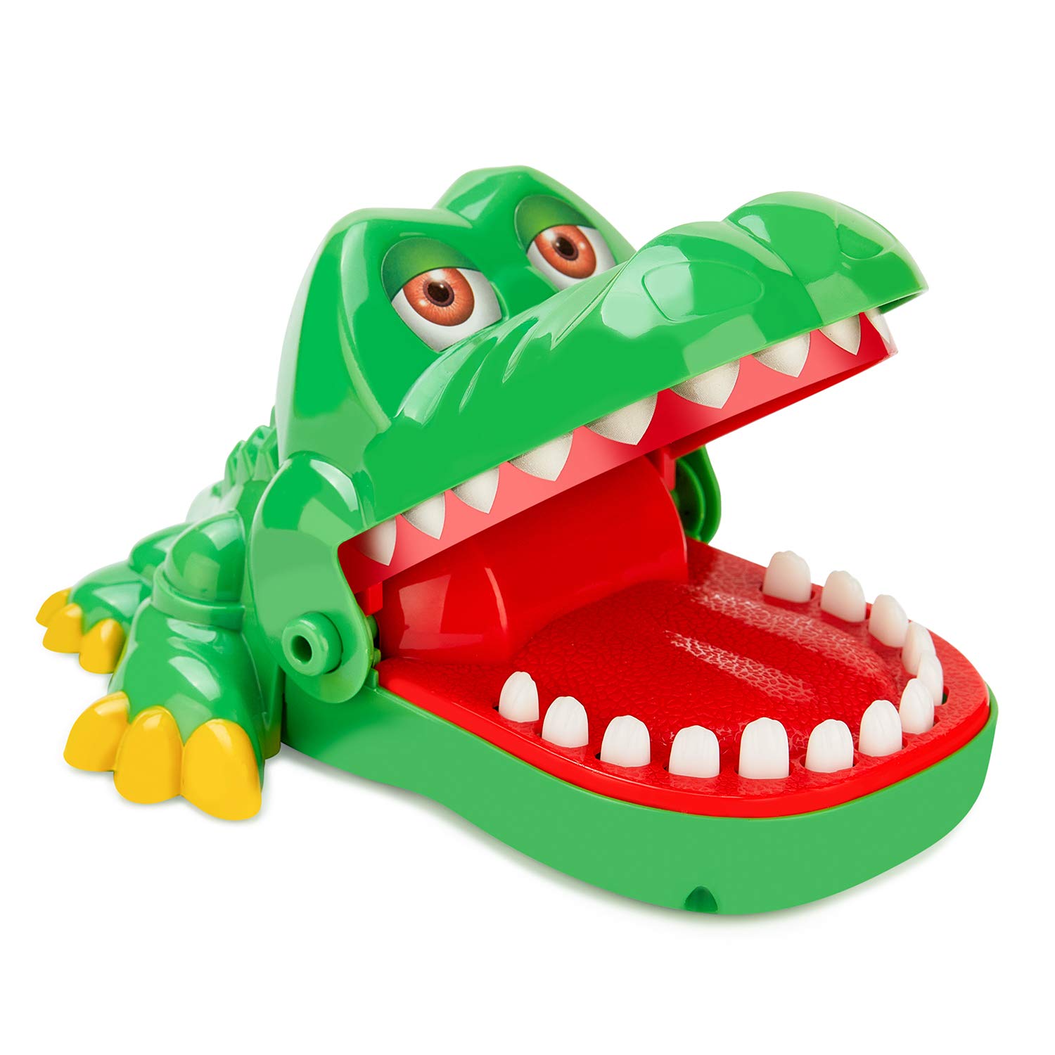iShyan Crocodile Teeth Toys Game for Kids - Funny Alligator Biting Finger Dentist Game, Perfect for Family Fun & Party Entertainment