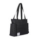 BUILT Puffer Lunch Tote Bag 7.2L Insulated Cooler Bag for Work, School & Picnics - Black