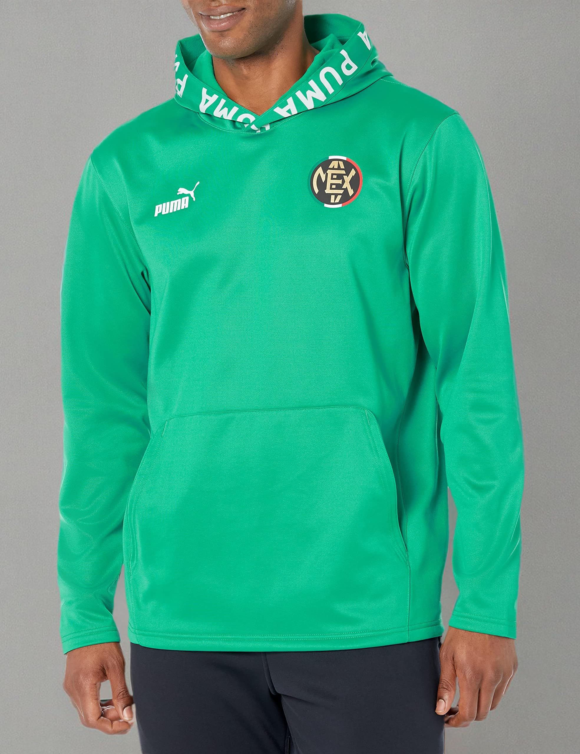 PUMA Men's Football Core Fan Fleece Hoodie - Comfortable & Stylish Pullover for Casual Wear, Sports & Outdoor Activities