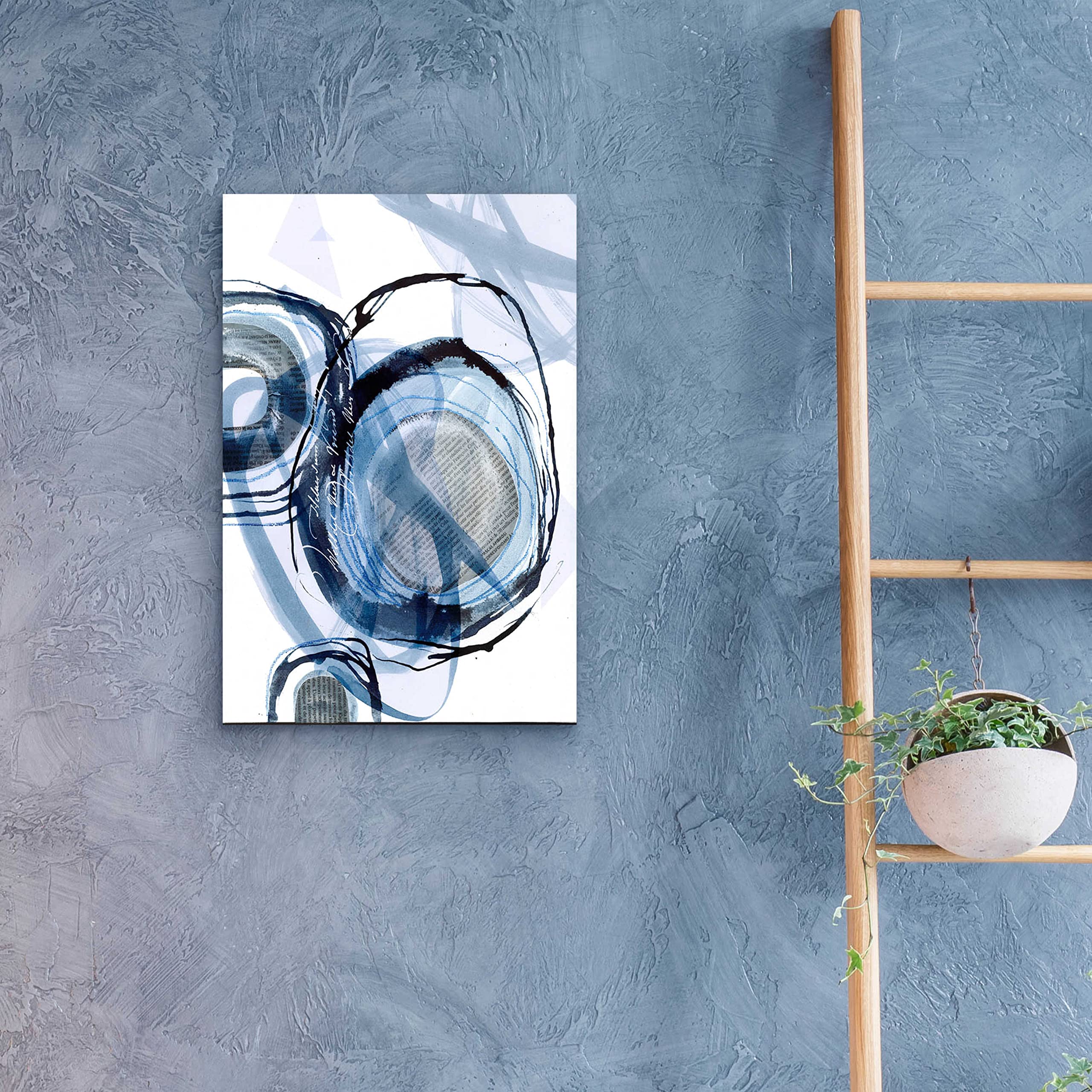Epic Art 'Story Of Escape Blue' by Andrea Haase - 16