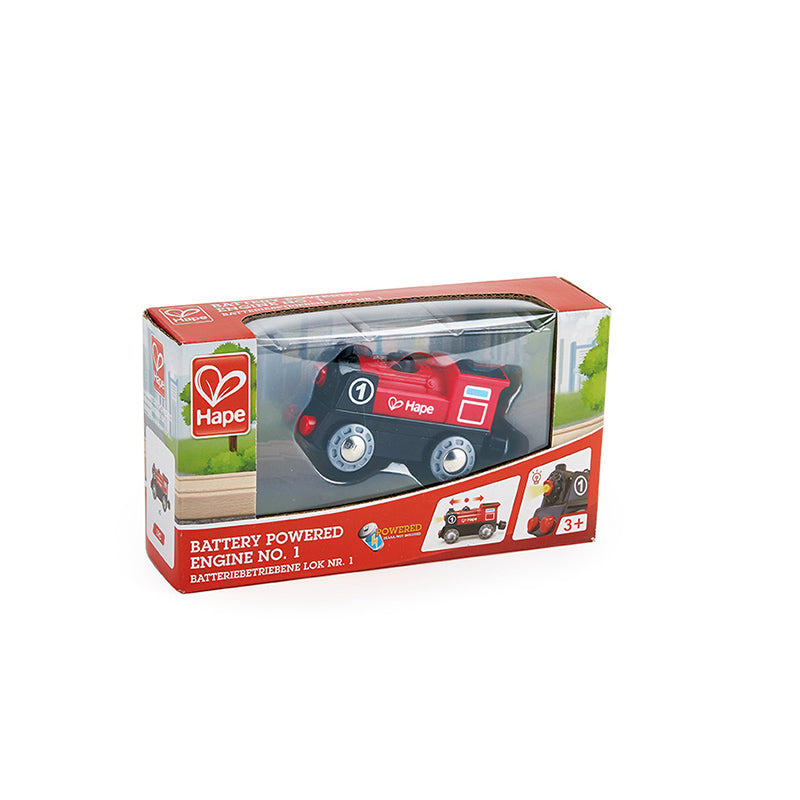 Electric Toy Train Engine No. 1 - Battery Powered Locomotive for Kids | Perfect for Playtime, Birthday Gifts & Model Railroad Collections