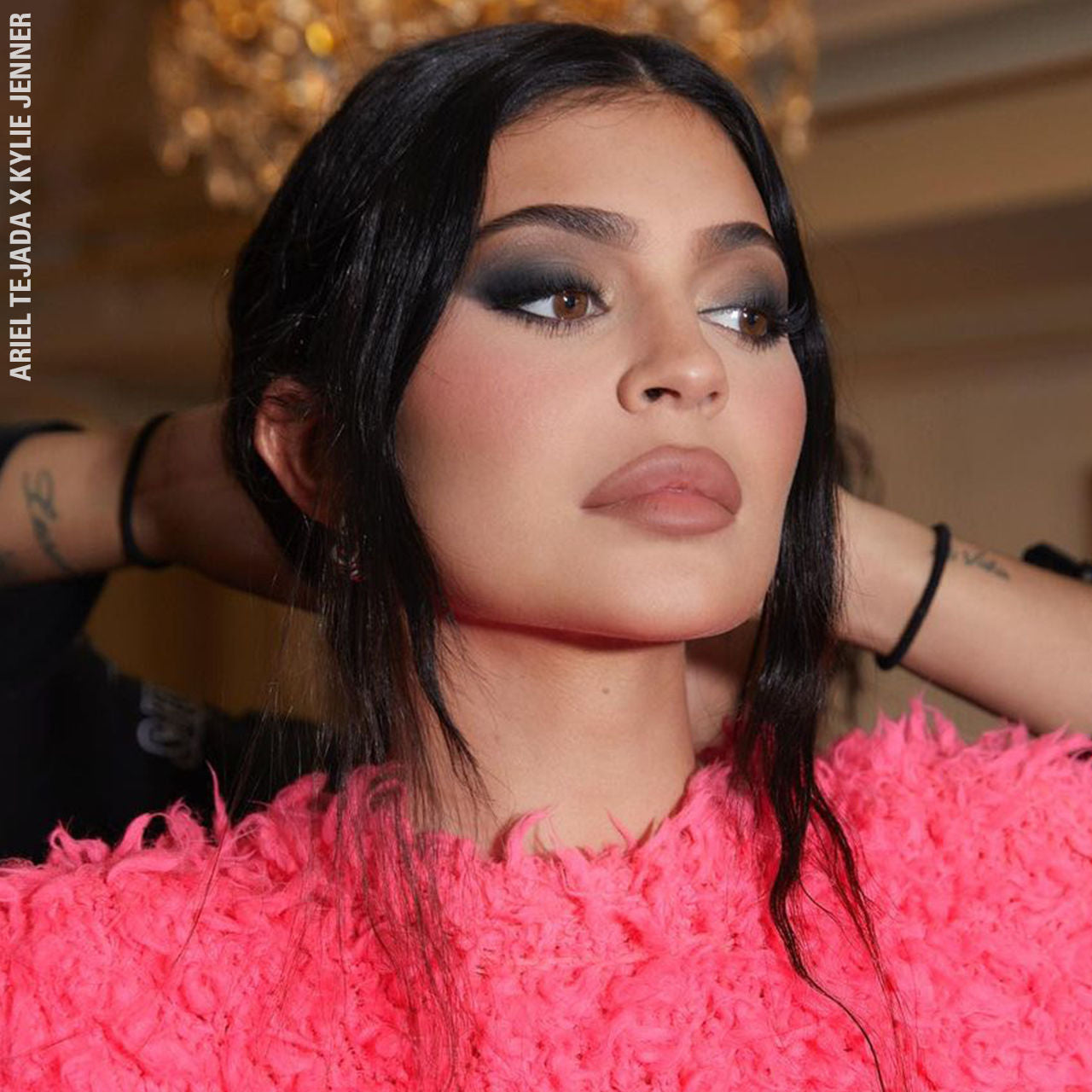Kylie's Smokey Eye Makeup Kit - Professional Eyeshadow Palette & Eyeliner Set for Dramatic Eye Looks | Perfect for Night Out, Party, and Special Occasion Makeup