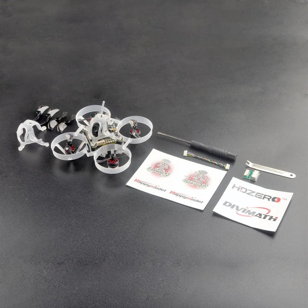 Happymodel Mobula6 HDZero 65mm HD Brushless Whoop Drone with HDZero Nano Lite Camera - FPV Racing & Indoor Flying Drone for Beginners and Enthusiasts