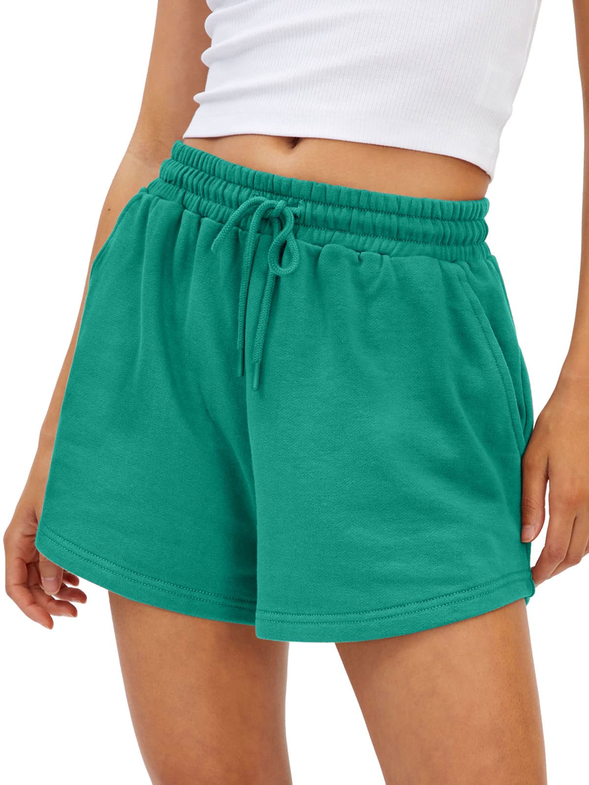 AUTOMET Women's Summer Shorts - Casual Athletic Sweatpants for Running, Yoga & Beach Vacations | Comfy Spring & Fall Fashion 2025 | Perfect for Workouts, Lounging & Travel