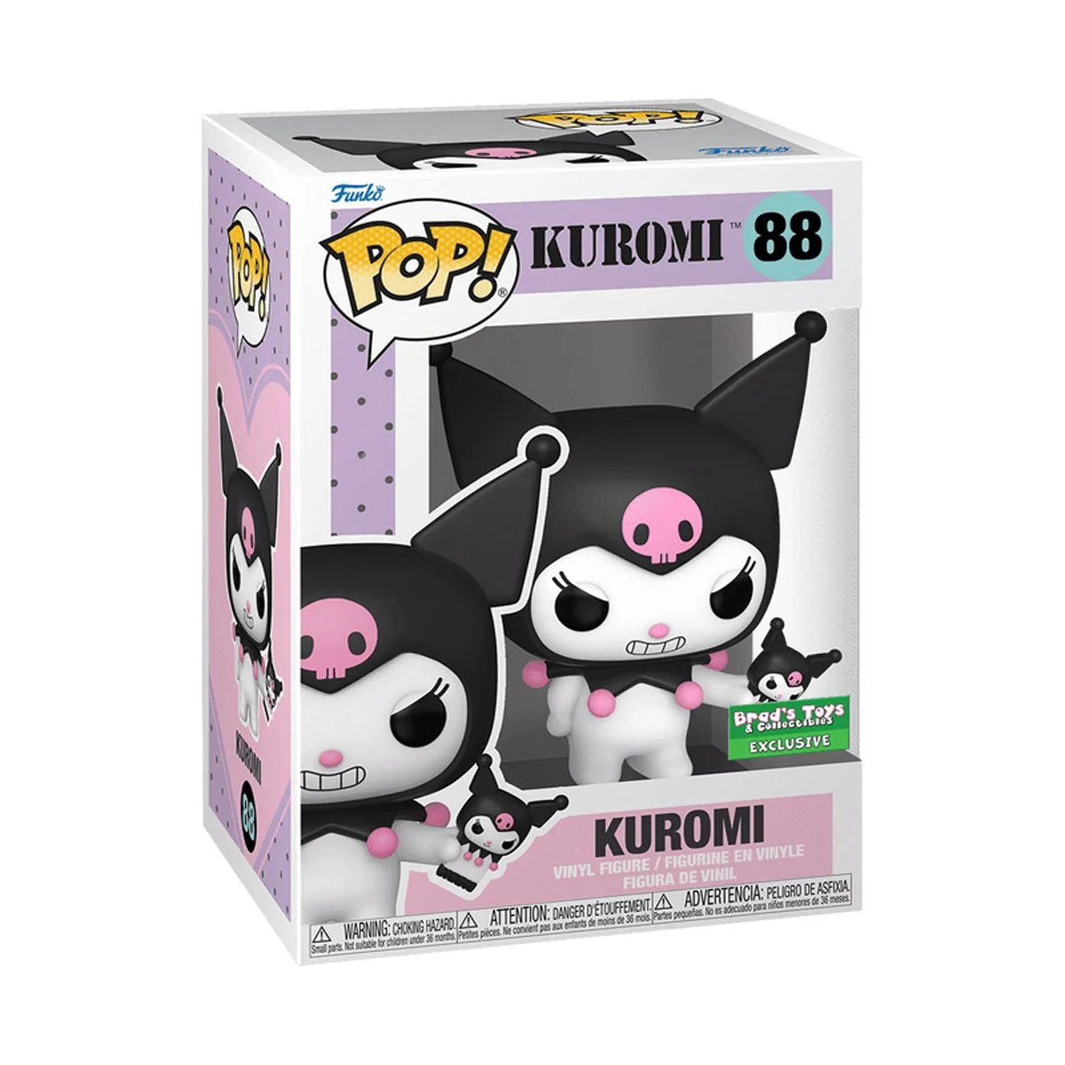 Sanrio Kuromi with Phone Plush Toy - Cute Kawaii Collectible for Fans - Perfect for Gifts, Room Decor, and Anime Lovers