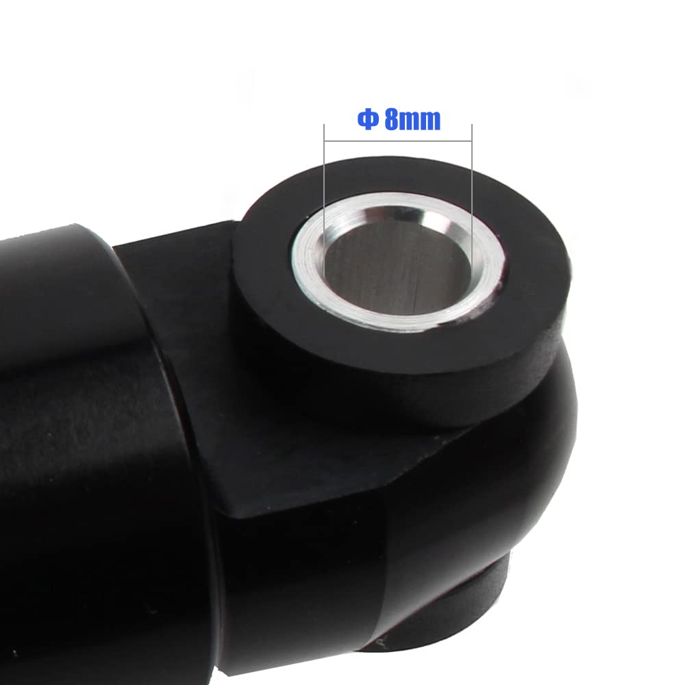 KS A5 Mountain Bike Rear Shock Absorber - Air Suspension with Dual/Solo Chamber - 125mm/150mm/165mm/190mm Travel - Perfect for Trail Riding & Downhill Biking