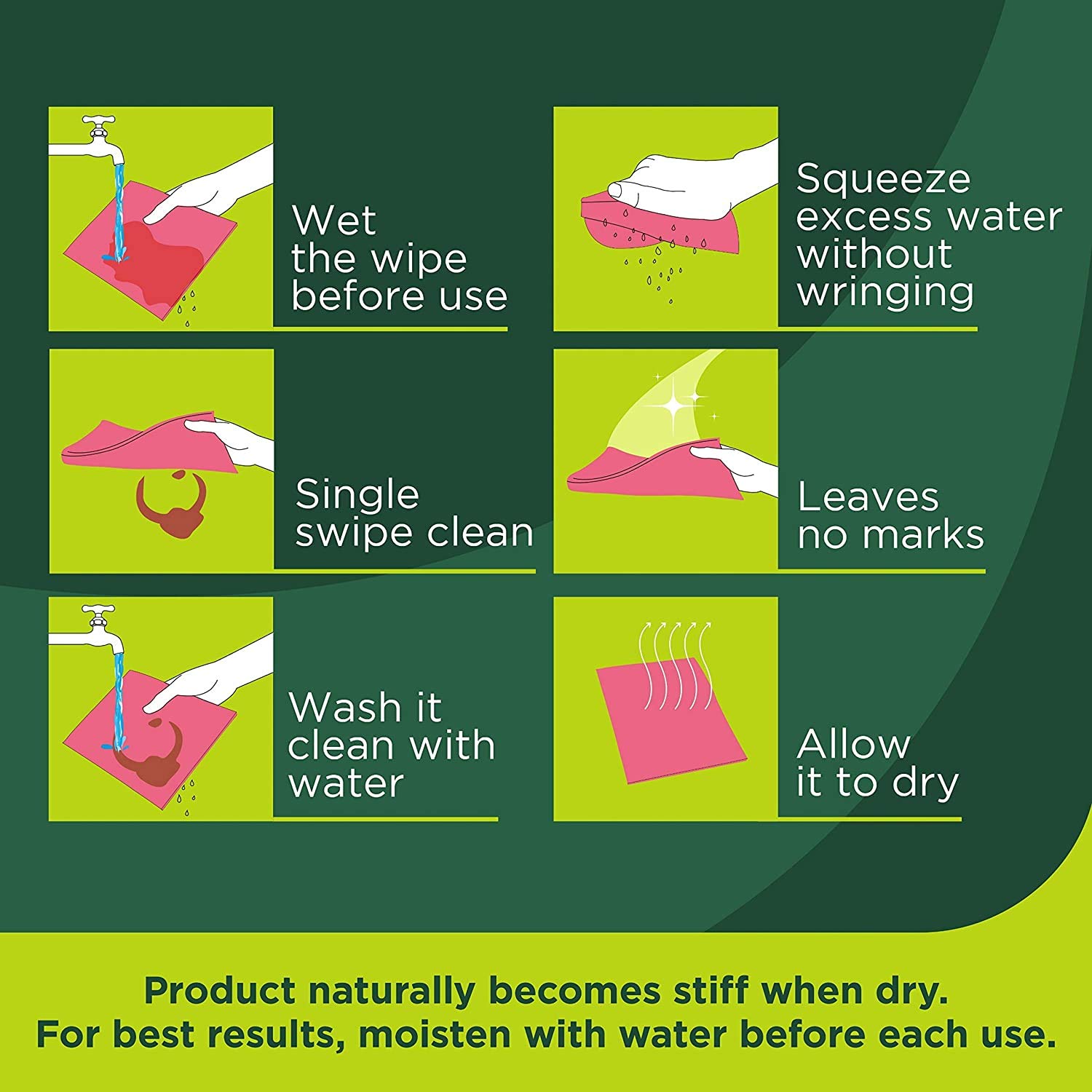 **Atipriya Eco-Friendly Washable Sponge Cloths – 3-Pack Reusable & Biodegradable Kitchen Cleaning Cloths | Alternative to Paper Towels for Dishwashing, Countertops & Household Cleaning**