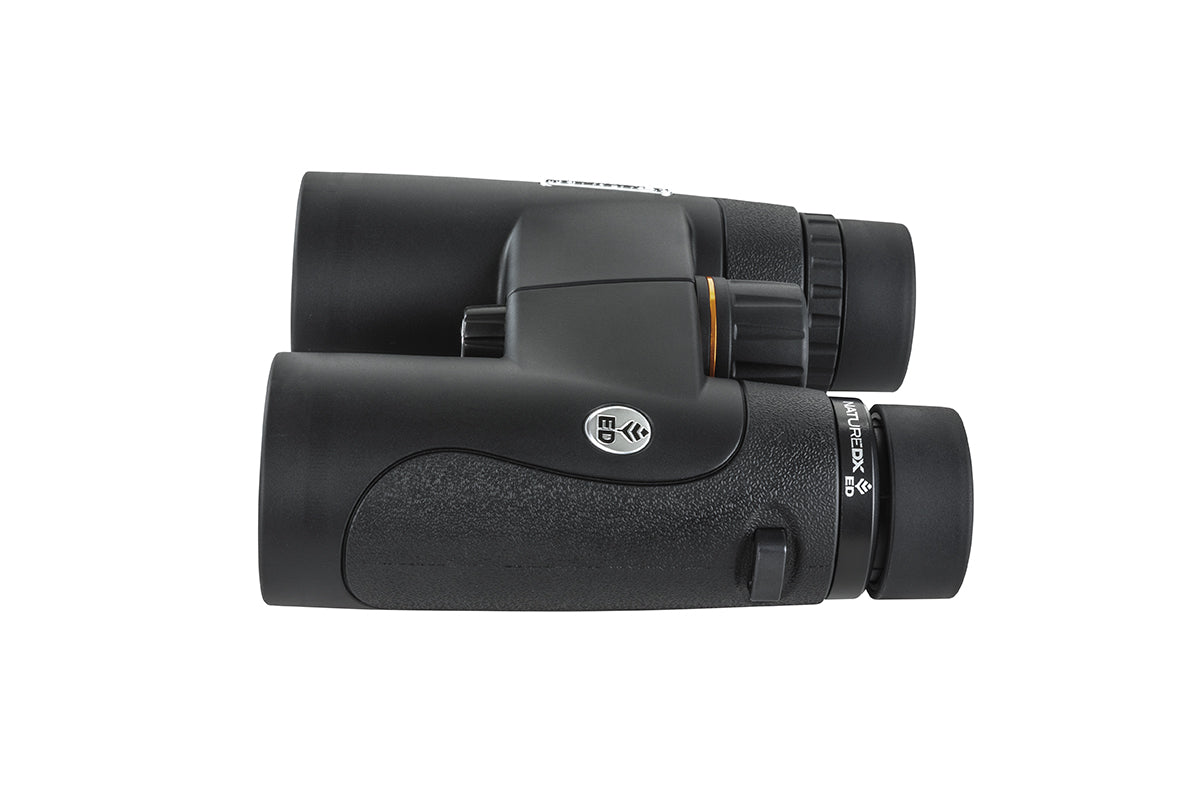 Premium Used Nature DX ED 8x42mm Roof Prism Binoculars - High Definition Optics for Bird Watching, Hunting & Outdoor Adventures