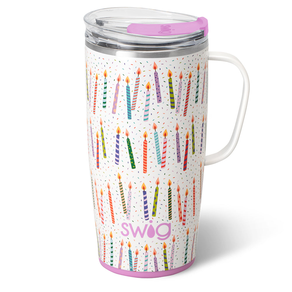 22oz Make a Wish Insulated Travel Mug - Perfect for Coffee, Tea & Hot Drinks On The Go
