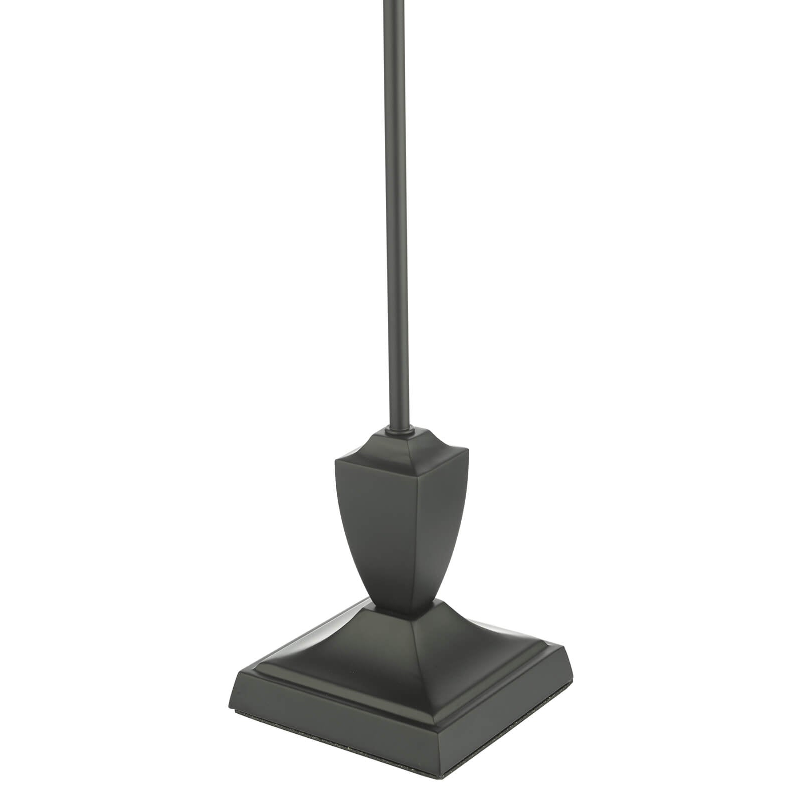 Bessa Table Lamp with Satin Black Base - E14 Socket, Modern Bedside Lighting for Bedroom, Living Room, or Office Desk
