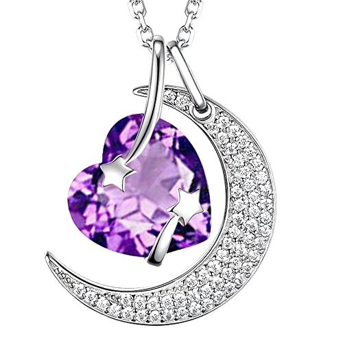 Q February Amethyst Necklace