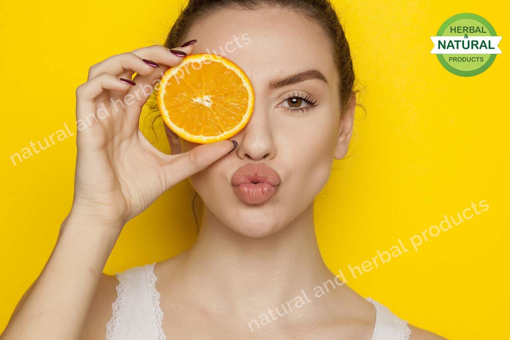 Pure Vitamin C Orange Peel Powder | Santra Chilka for Skin Brightening & Even Tone | Organic Face Mask & Hair Care Treatment - 200g | DIY Beauty & Spa Use at Home