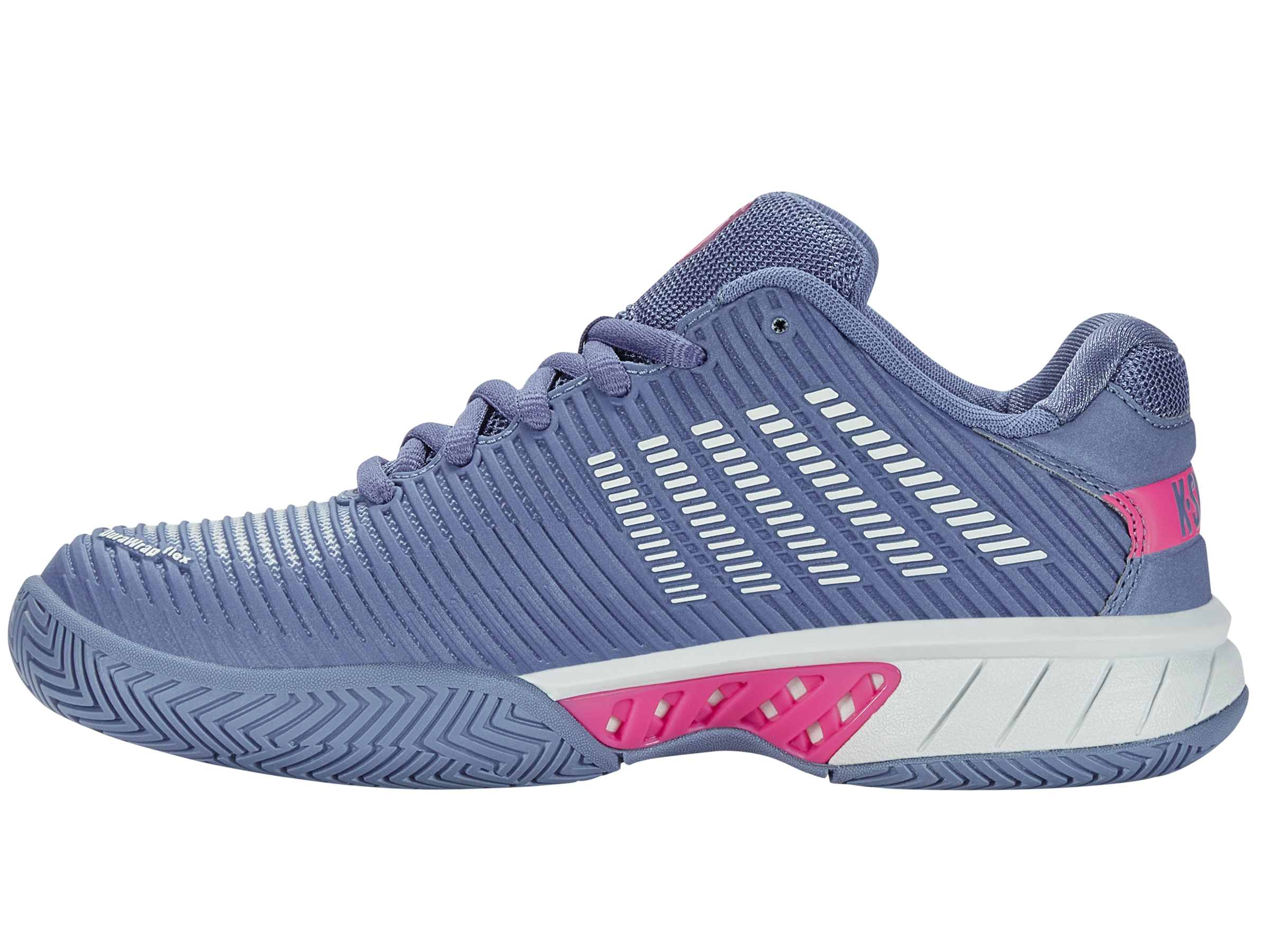 Hypercourt Express 2 Tennis Shoes - Infinity/Blue Blush/Carmine Rose Color | Lightweight & Durable for Women's Tennis & Casual Wear | Perfect for Court Play, Gym Workouts & Everyday Fashion