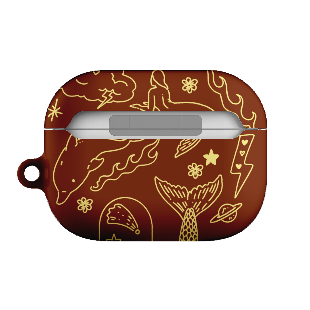 Premium AirPods Pro Case with Flash Chocolate Design - Stylish & Protective Cover for Everyday Use, Travel & Work