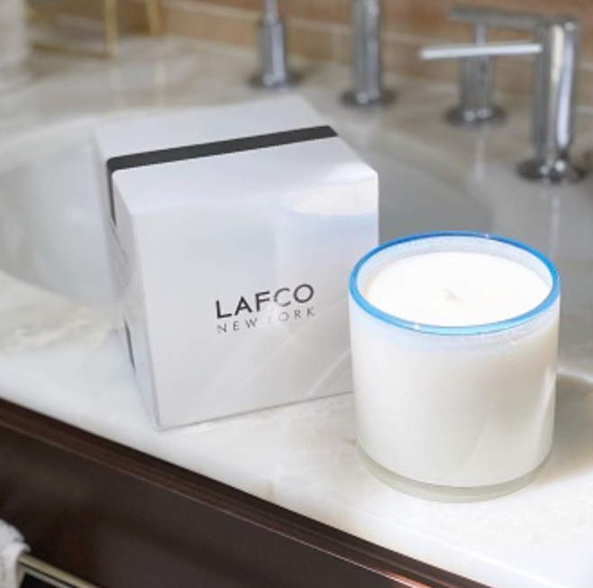LAFCO Fragranced Candle - Fog & Mist Scent, 15.5oz Luxury Soy Wax Candle for Home, Spa & Relaxation | Perfect for Bedroom, Bathroom & Living Room Decor