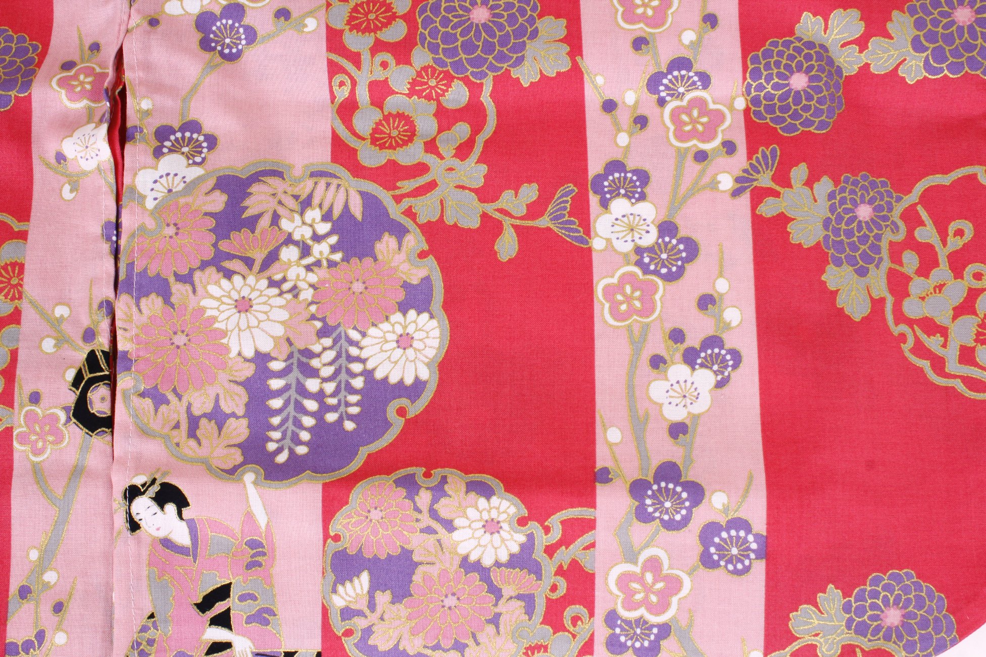 Women's Cotton Kimono Yukata Robe - Medium Size (56