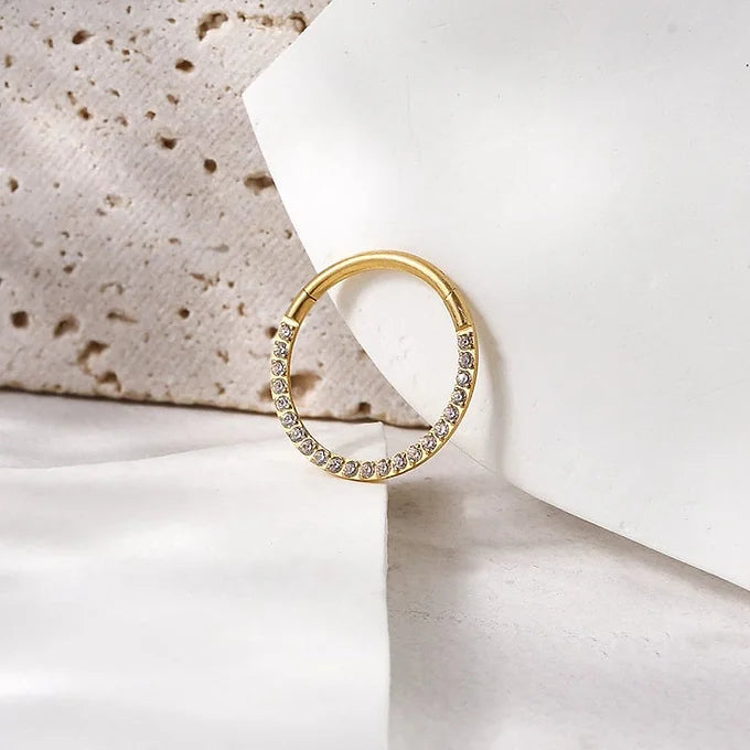 16G Titanium Small Nose Ring & Nose Stud - Hypoallergenic Simple Nose Piercing Jewelry for Women | Perfect for Everyday Wear, Work & Special Occasions