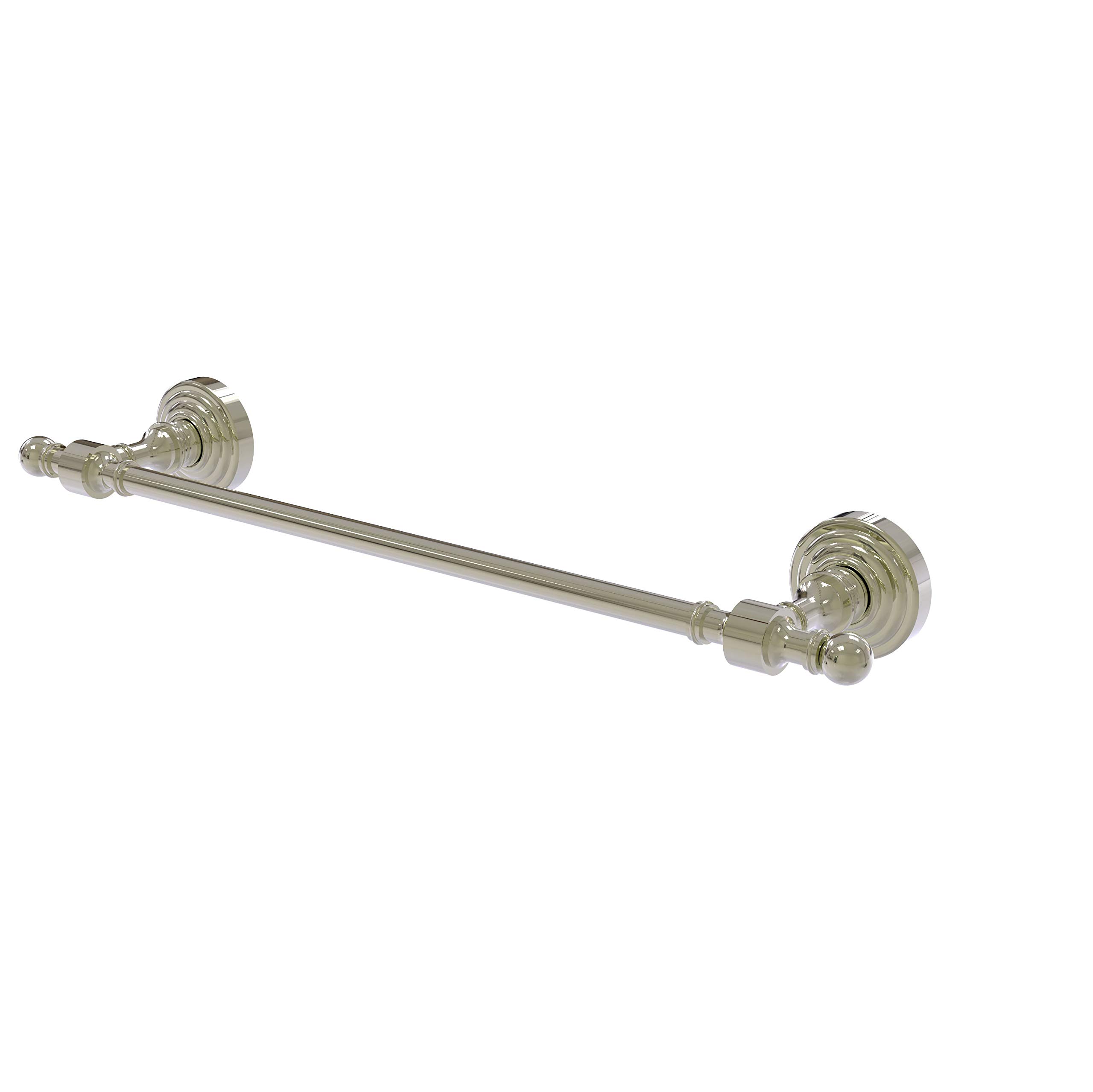 Allied Brass RW-31/36-PNI 36-Inch Polished Nickel Towel Bar - Premium Bathroom Accessory for Modern Homes & Luxury Hotels