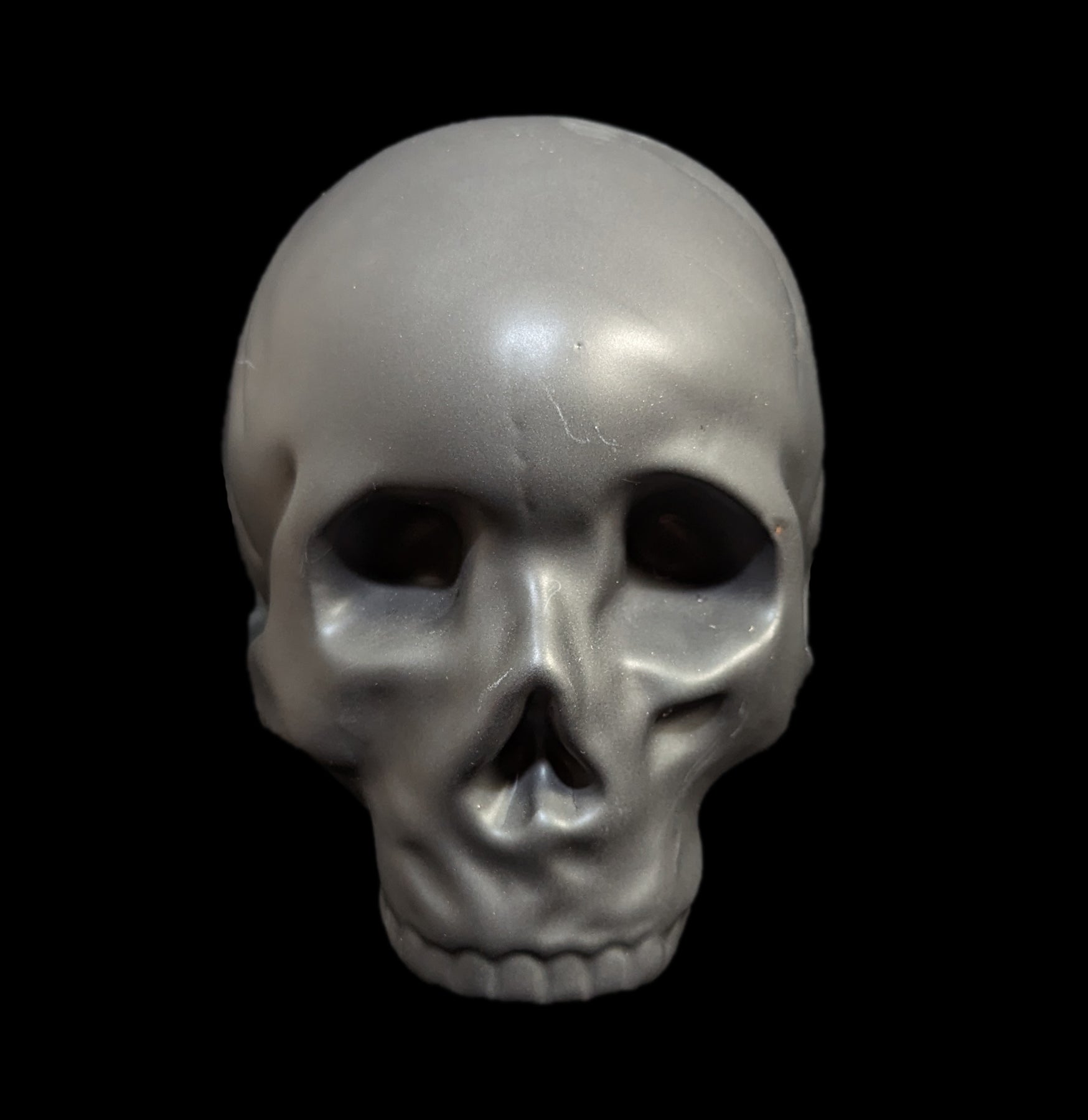 Handmade Stoneware Human Skull Piggy Bank - Unique Money Saving Jar for Halloween Decor, Gothic Home Decor & Coin Collector Gift