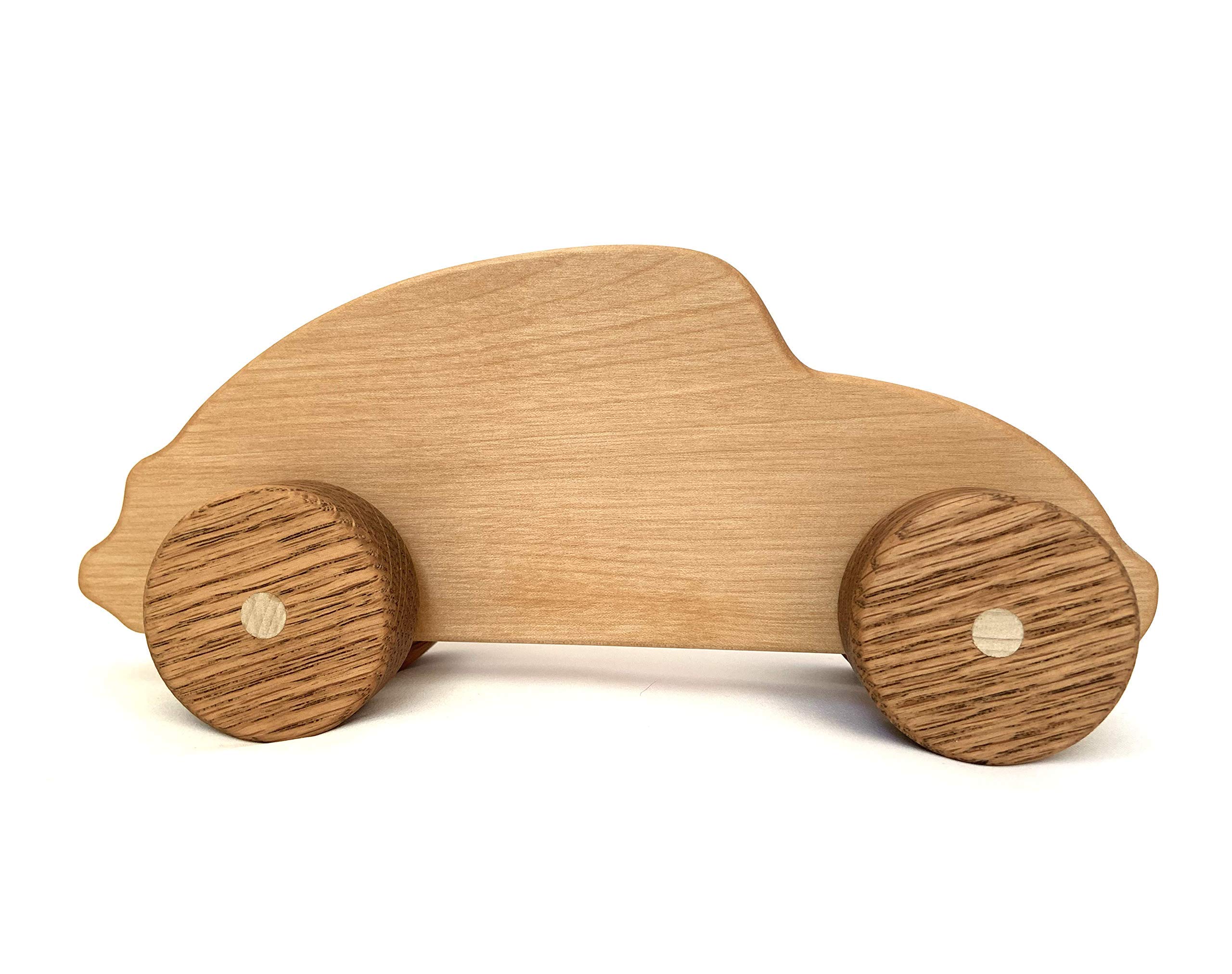 Personalized Wooden Car Toy for Toddlers - Eco-Friendly Baby Shower Gift & Montessori Learning Toy - Perfect for Early Childhood Development and Playroom Decor