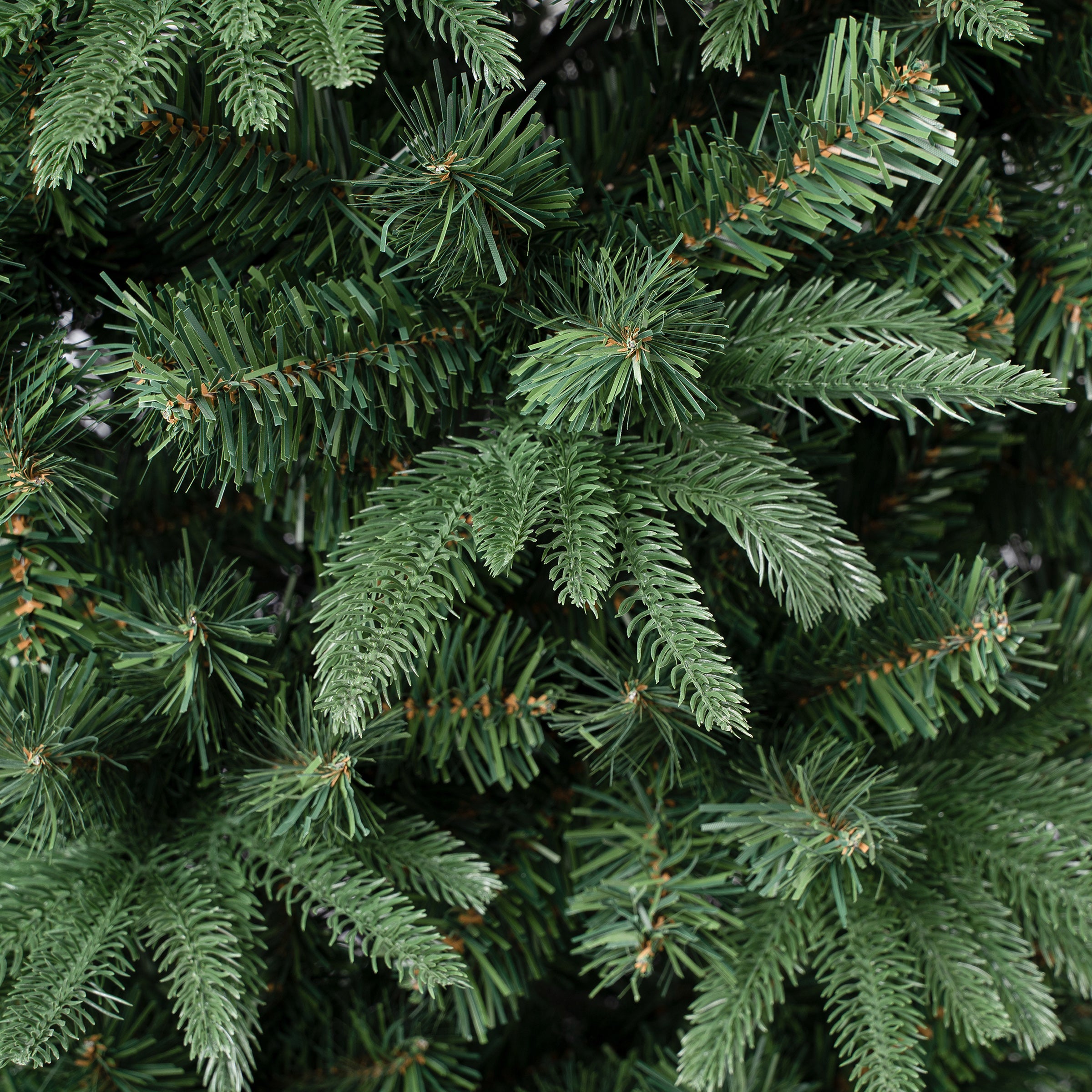 7.5 ft. Duxbury Feel Real Slim Artificial Christmas Tree - Premium Realistic PVC Needles for Holiday Home Decor, Office & Party Decoration
