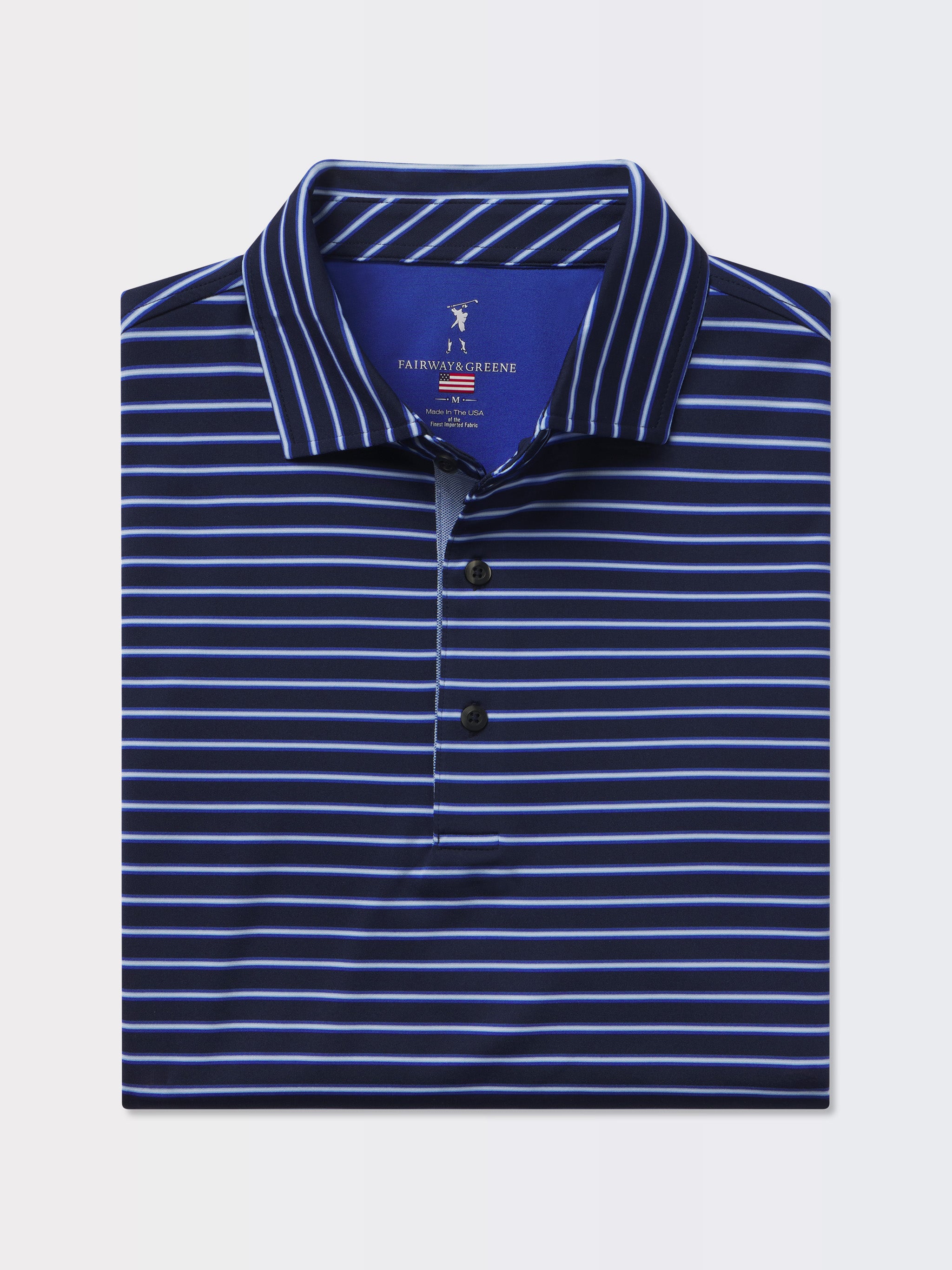 Harbour Stripe Nautical Themed T-Shirt - Classic Blue & White Striped Cotton Tee for Men & Women | Perfect for Beach Vacations, Sailing Trips & Casual Summer Outfits