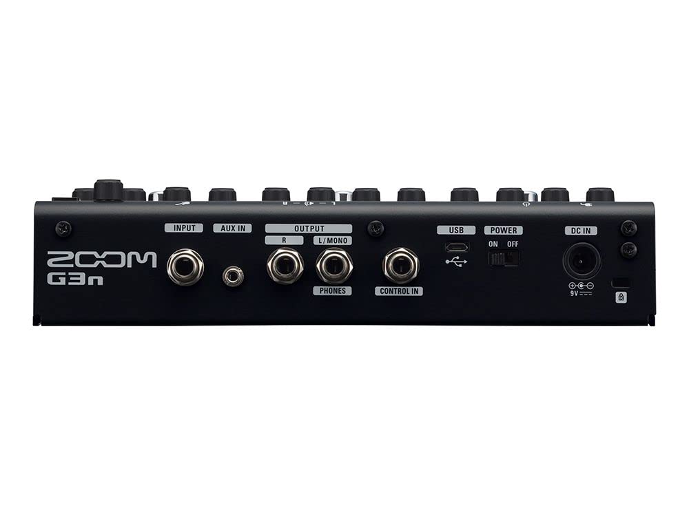 Zoom G3n Guitar Multi-Effects Processor Pedal with 70+ Built-in Effects, Amp Modeling, Stereo FX, Looper & Rhythm Machine - Perfect for Live Performances, Studio Recording & Practice Sessions