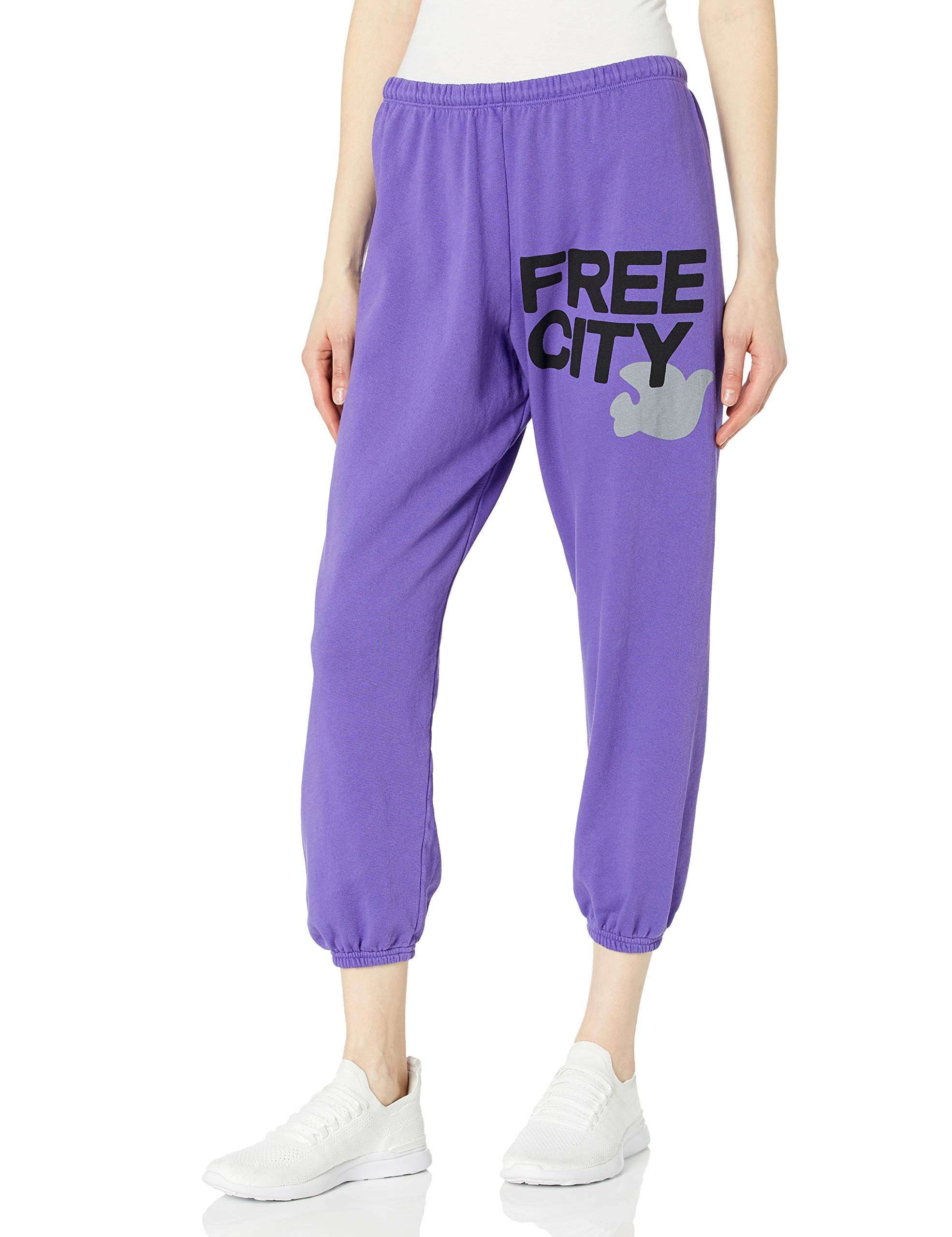 FREECITY Women's High Waisted Jogger Sweatpants - Soft Fleece Lounge Pants for Yoga, Running & Casual Wear - Plus Size Comfortable Athletic Pants
