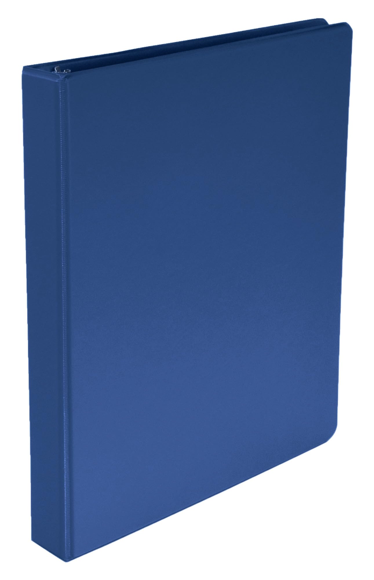 School Smart 1 Inch Blue Round Ring Binder - Durable Polypropylene Binder for School, Office & Home Organization | Perfect for Students, Teachers & Professionals