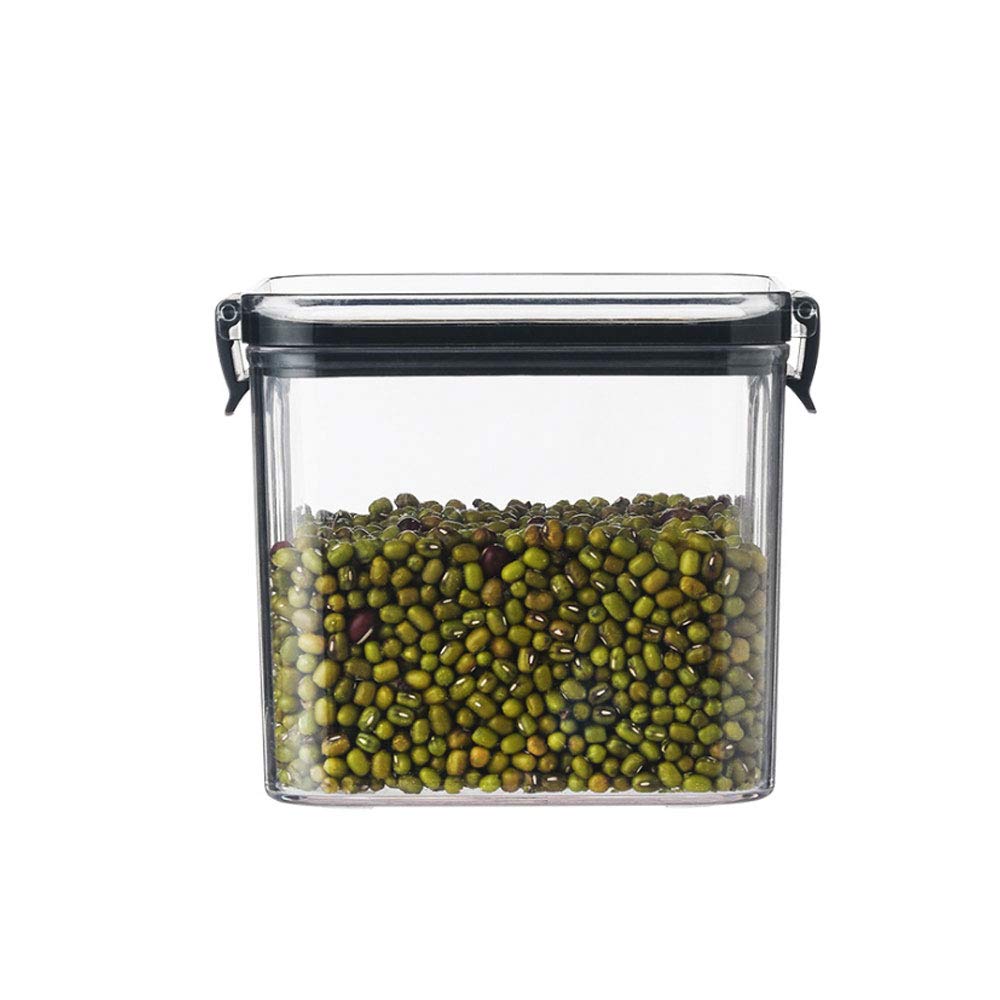 Airtight Food Storage Containers - BPA Free Clear Plastic Kitchen & Pantry Organization Set (0.7L/23.67oz) - Perfect for Meal Prep, Dry Goods & Leftovers