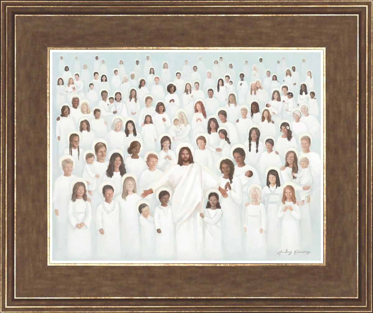 Body Of Christ By Hailey Kinsey - Inspirational Christian Wall Art for Home & Church Decor - Perfect for Living Room, Bedroom & Prayer Space